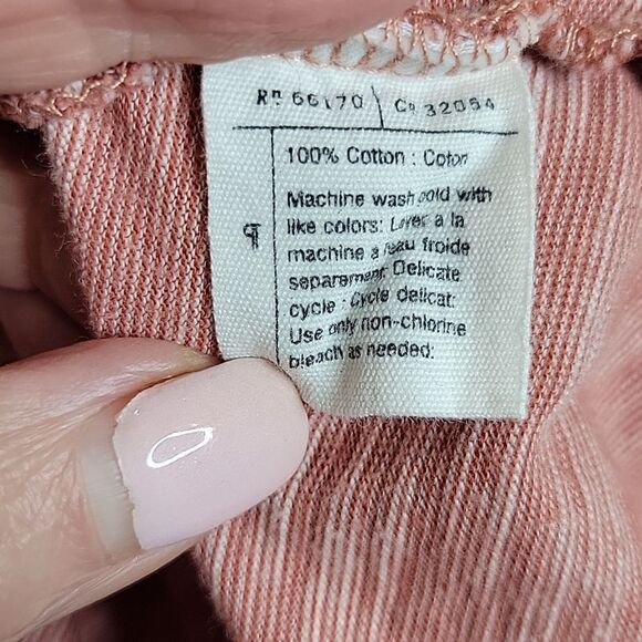 Anthropologie Headwaters Ruffled Top in Pink Size Medium - Picture 7 of 7